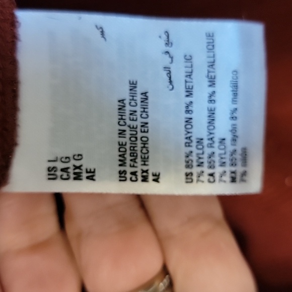 INC metallic knit top - Picture 4 of 4